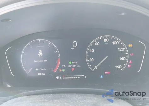 2022 Honda Civic Sport z USA, uszkodzony, nr VIN 2HGFE2F57NH557888